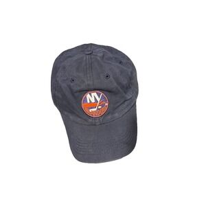 New York Islanders Blue Unisex Adult Hat NHL Hockey Adjustable OSFA 100% Cotton